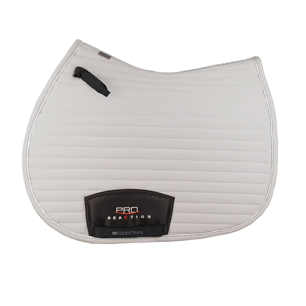 ProReaction Horizon GP/Jumping Saddle Pad by Hy Equestrian #colour_grey