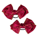 Supreme Products Picture Perfect Hair Bows #colour_burgundy-gold