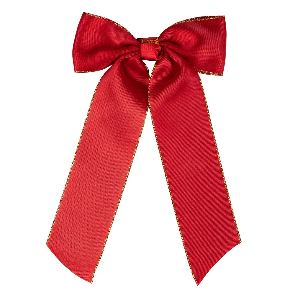 Supreme Products Picture Perfect Long Hair Bows #colour_red-gold