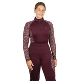 Hy Equestrian Elevate Heritage Base Layer #colour_berry