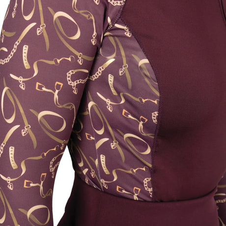 Hy Equestrian Elevate Heritage Base Layer #colour_berry