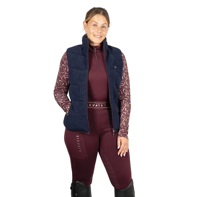 Hy Equestrian Elevate Heritage Teddy Fleece Gilet
