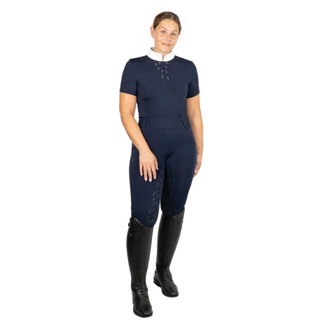 Hy Equestrian Roka Reign Riding Tights #colour_navy