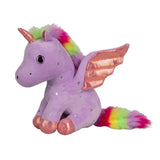 Play Time Ponies Plush Unicorn by Hy Equestrian #colour_purple