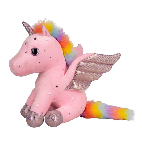 Play Time Ponies Plush Unicorn by Hy Equestrian #colour_pink
