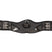 ProReaction Contoured TPU Vented Dressage Girth by Hy Equestrian #colour_black