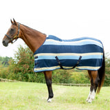 StormX Empra Newmarket Fleece Rug #colour_navy-blue-beige