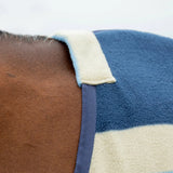 StormX Empra Newmarket Fleece Rug #colour_navy-blue-beige