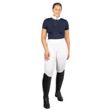 Hy Equestrian Roka Reign Riding Tights #colour_white