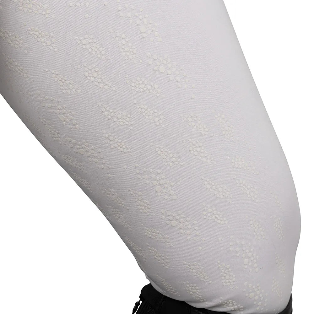 Hy Equestrian Roka Reign Riding Tights #colour_white