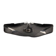 ProReaction Contoured TPU Vented GP/Jumping Girth by Hy Equestrian #colour_black