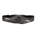ProReaction Contoured TPU Vented GP/Jumping Girth by Hy Equestrian #colour_black