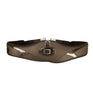 ProReaction Contoured TPU Vented GP/Jumping Girth by Hy Equestrian #colour_brown