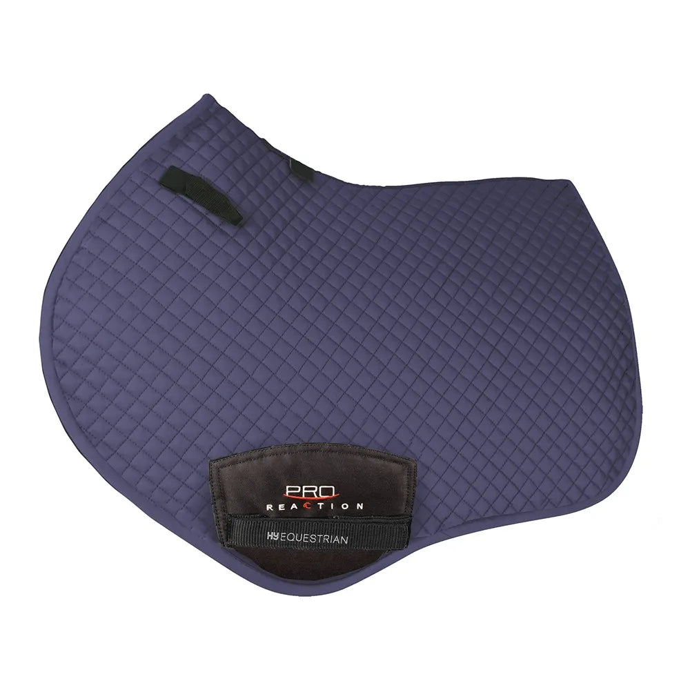 ProReaction Pima Close Contact Saddle Pad by Hy Equestrian #colour_navy