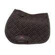 ProReaction Recherché GP/Jumping Saddle Pad by Hy Equestrian #colour_black
