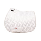 ProReaction Recherché GP/Jumping Saddle Pad by Hy Equestrian #colour_white