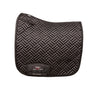 ProReaction Recherché Dressage Saddle Pad by Hy Equestrian #colour_black