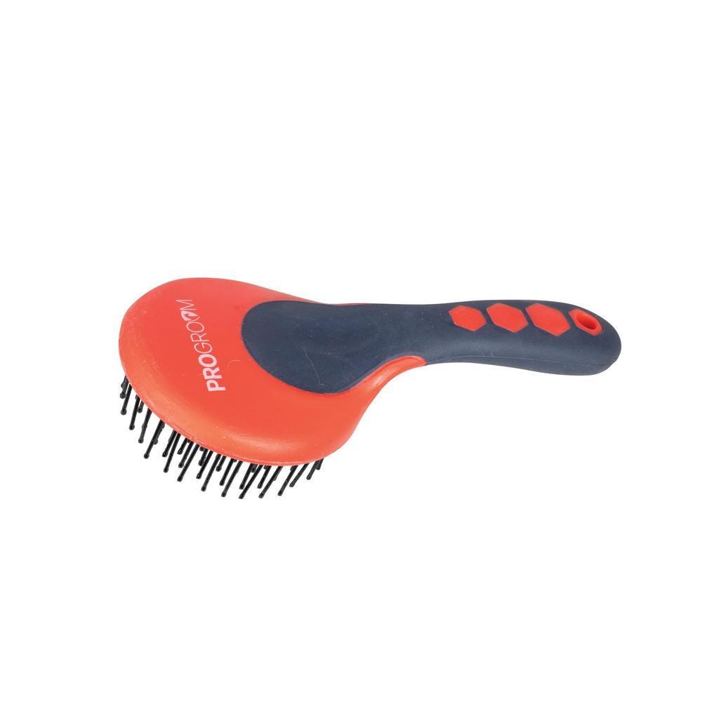 HySHINE Glitter Mane & Tail Brush #colour_navy-red