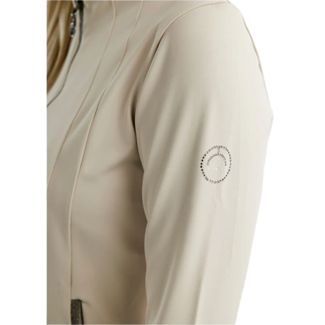 Montar MoGloria Full Zip Jacket Caviar Tape #colour_light-silver-grey