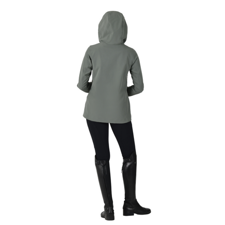 Weatherbeeta Ladies Abrasion Proof Stretch Riding Jacket #colour_olive-leaf