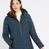 Dubarry Womens Ballybrophy Quilted Jacket #colour_steel