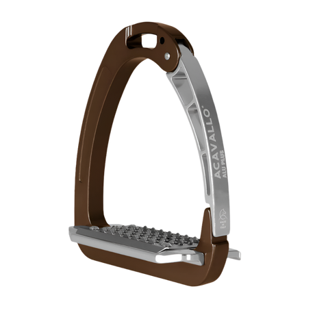 Acavallo Arena Aluplus Stirrup #colour_brown