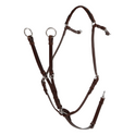 Acavallo Three-Point Breastplate Calfskin #colour_brown