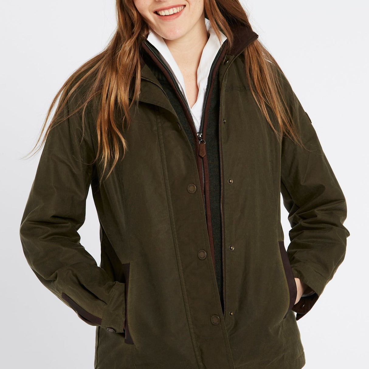 Dubarry Womens Mountrath Wax Jacket #Colour_fennel