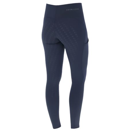 Covalliero Children's Riding Tights #colour_dark-navy