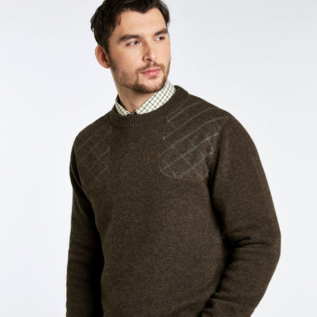 Dubarry Mens Clarinbridge Crew Neck Sweatshirt #Colour_mahogany