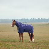 Weatherbeeta Comfitec Tyro 50G Combo Neck Turnout #colour-navy-grey