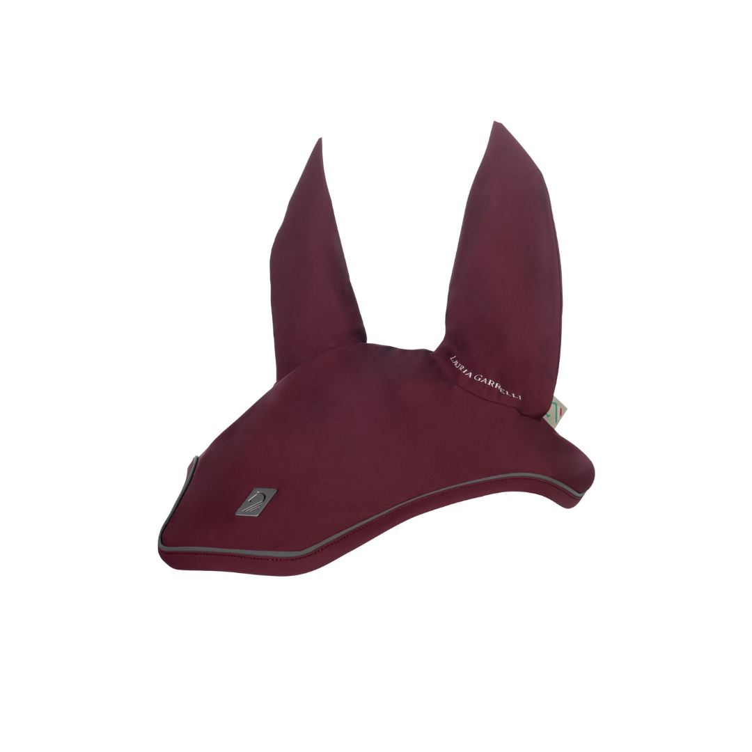 HKM Ear Bonnet -Livigno Soft- #colour_bordeaux