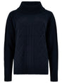 Dubarry Womens Kirkwood Knitted Jumper #colour_navy