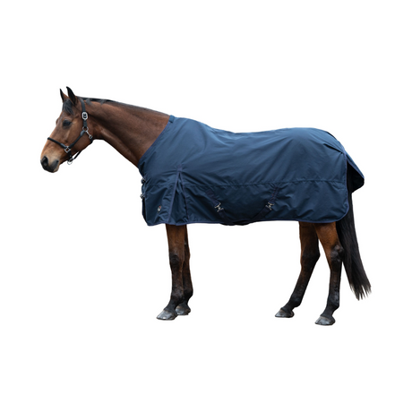 HKM 600D 100g Turnout Rug -Chester- #colour_deep-blue
