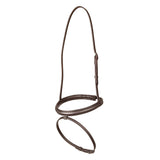 Dublin Flash Genuine Leather Bridle Noseband with Flash Attachment