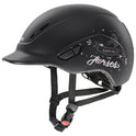 Uvex Kiddox Happy Horse Riding Hat #colour_black-matt