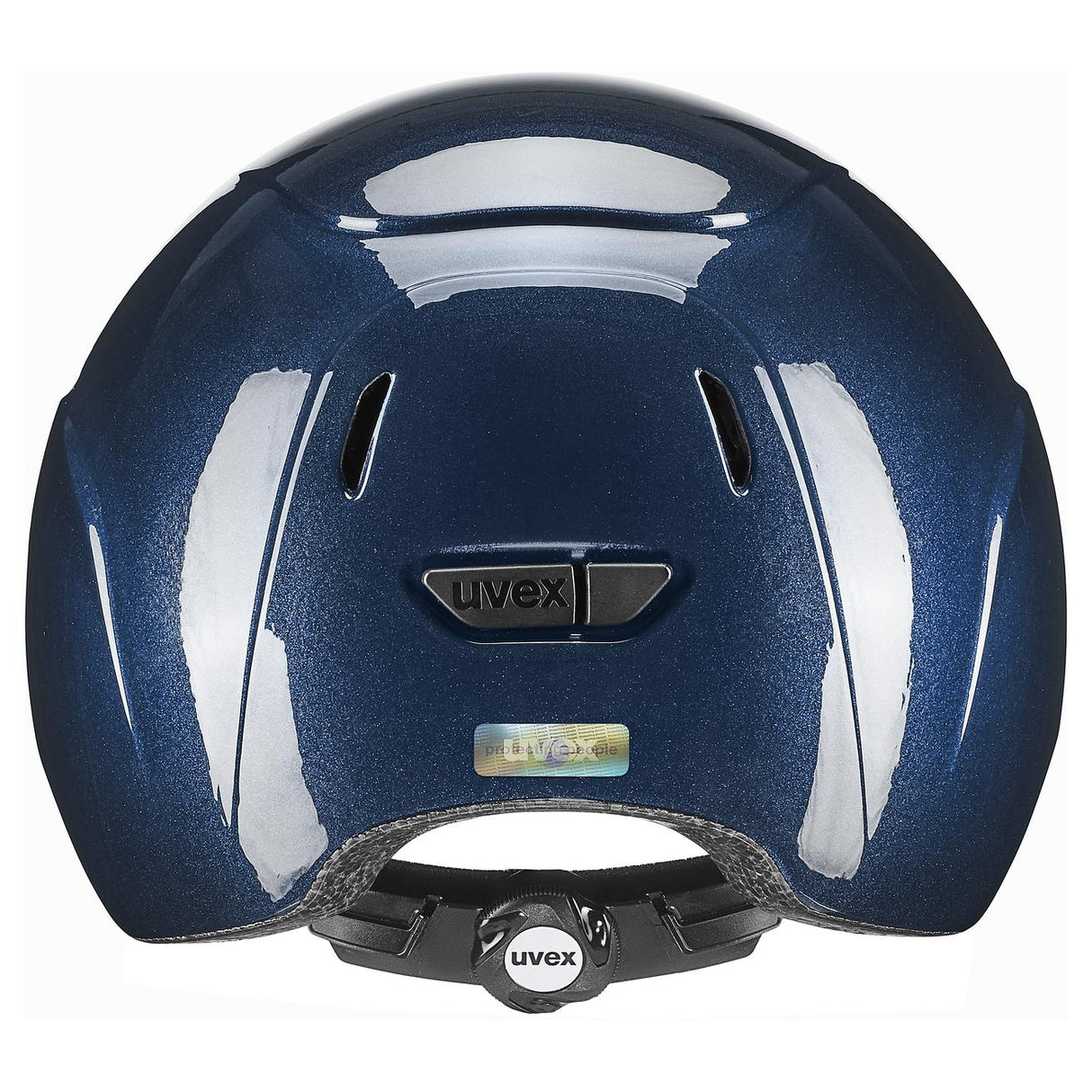 Uvex Kiddox Shiny Riding Hat #colour_navy