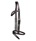 Waldhausen Icelandic Ice Stone Bridle #colour_brown-gold