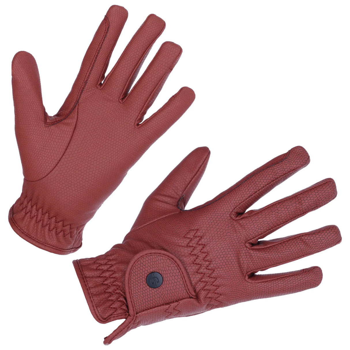 Covalliero Winter Riding Gloves #colour_rust