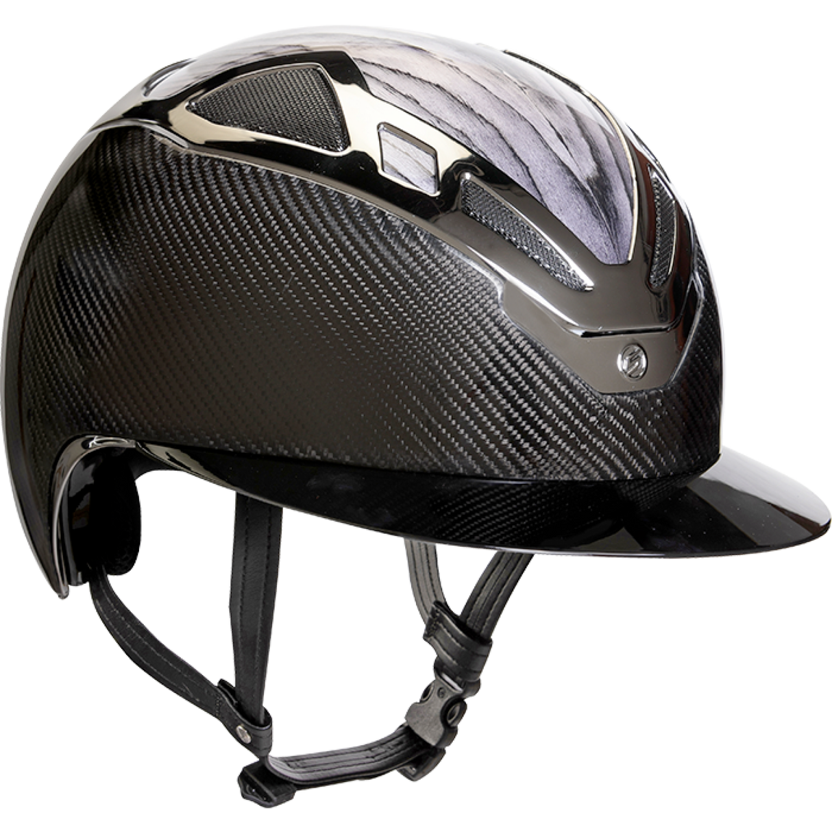 Suomy Apex Carbon Wood Riding Hat #colour_glossy