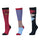 Dublin 3 Pack Socks Adults #colour_berry-rider