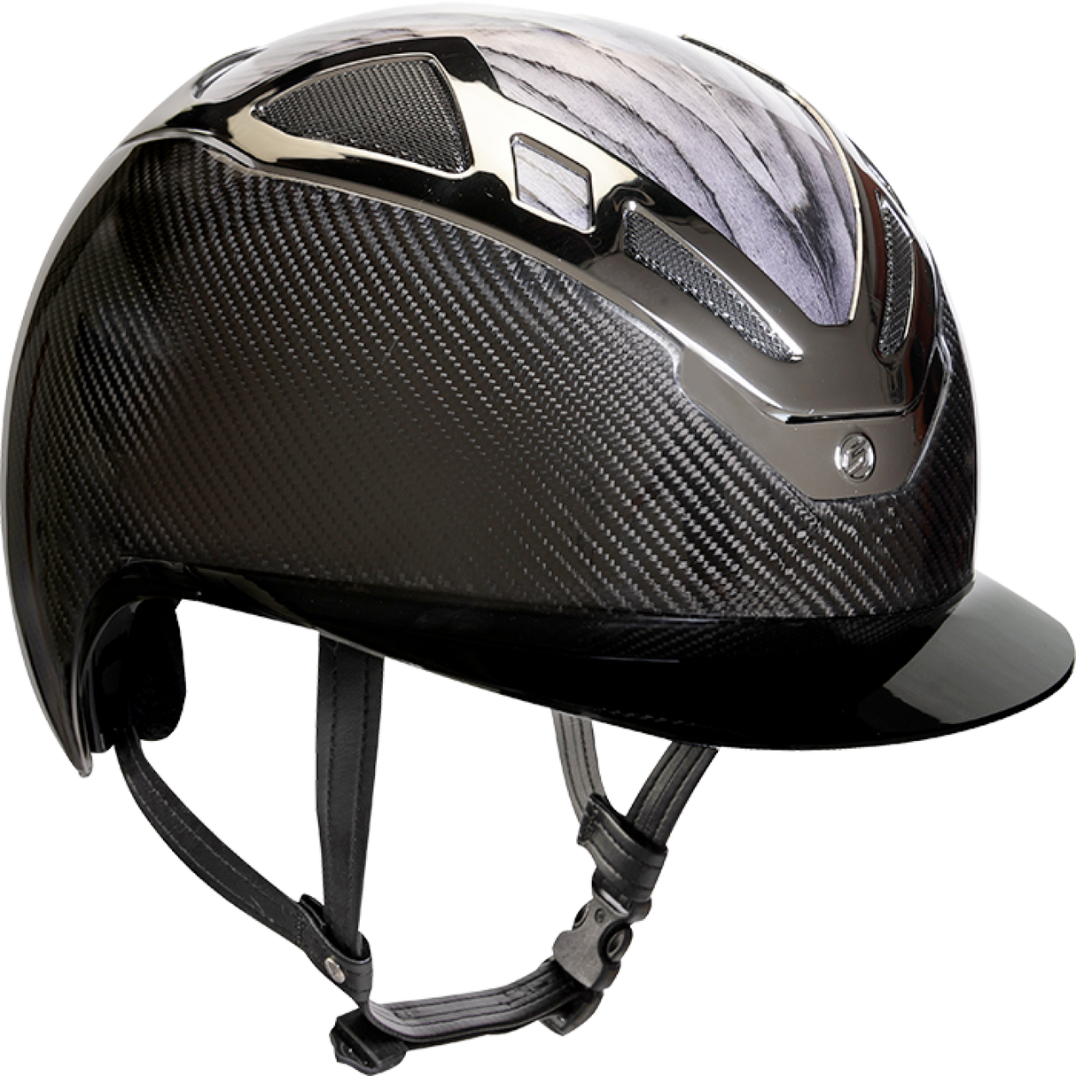 Suomy Apex Carbon Wood Lady Riding Hat #colour_glossy