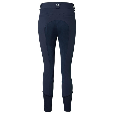 Mountain Horse Diana Full Seat Imitation Leather Breeches #colour_navy