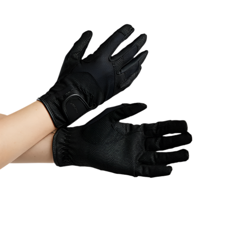 Montar 2nd Skin Tech Mesh with Touch Gloves #colour_black