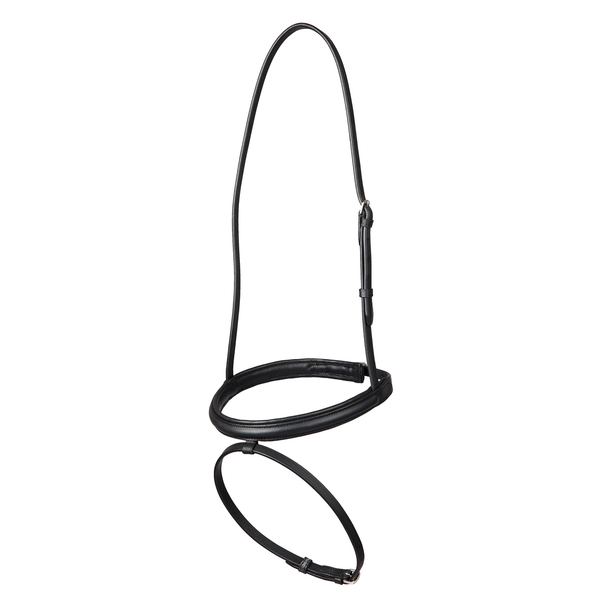 Dublin Flash Genuine Leather Bridle Noseband with Flash Attachment