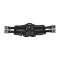 Stubben Equi-Soft® Saddle Girth with Cover - Ebony #colour_vachette-leather-black