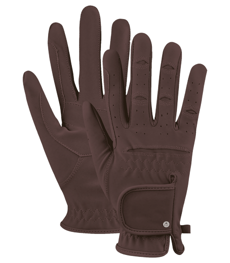 E.L.T Adult All-Round Riding Glove #colour_brown