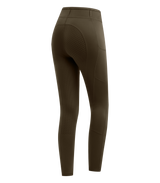E.L.T Ella Ladies Riding Leggings #colour_green-brown