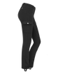 E.L.T Ladies Micro Jodhpur Cargo Silicone Breeches #colour_black