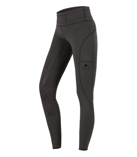 E.L.T Ladies Hanna High Waist Riding Leggings #colour_mud